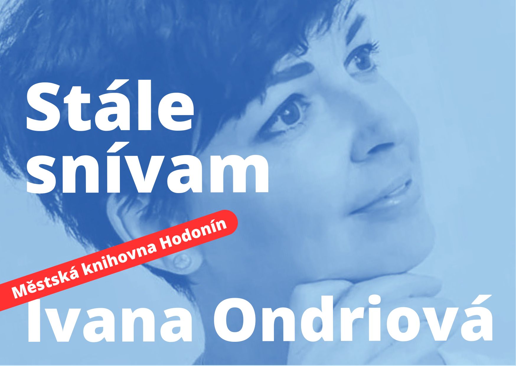 Ivana Ondriová v Městskej knihovně Hodonín